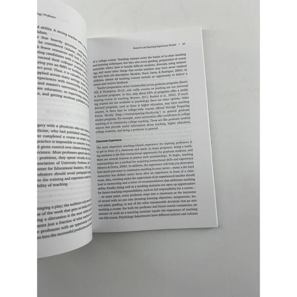 Becoming a Psychology Professor Teaching APA College Book Psychologist New - Picture 3 of 5